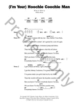 (I'M YOUR) HOOCHIE COOCHIE MAN Guitar and Fretted sheet music cover